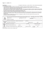 Form AU-100 Application for Refund of Wireless Communications Surcharge - New York, Page 2