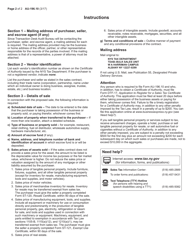 Form AU-196.10 Notification of Sale, Transfer, or Assignment in Bulk - New York, Page 2