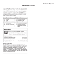 Form AU-212 New York State Pari-Mutuel Betting Tax Return - New York, Page 3