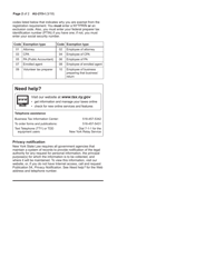 Instructions for Form AU-215 Pari-Mutuel Tax Return of Uncashed Pari-Mutuel Tickets - New York, Page 2
