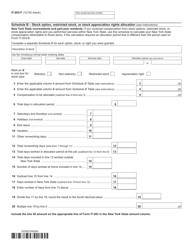 Form IT-203-F Multi-Year Allocation Form - New York, Page 2