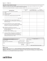 Form IT-285 Request for Innocent Spouse Relief (And Separation of Liability and Equitable Relief) - New York, Page 4