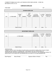 Form CONR386 Current Workload and Last Designation Disclosure - New York, Page 3