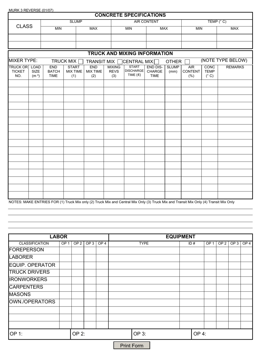 Form MURK3 - Fill Out, Sign Online and Download Fillable PDF, New York ...