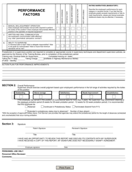 Form PER8 Personnel Probationary Report - New York, Page 2