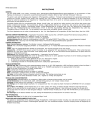 Form PERM39 SB Application for a Special Hauling Statewide Blanket Permit - New York, Page 2