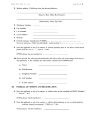 Form RA52 Application to Transport Passengers in Charter Service - New York, Page 3