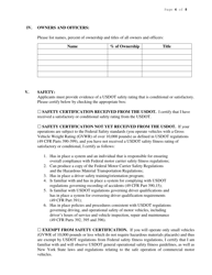 Application to Transport Household Goods - New York, Page 4