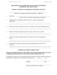 Form RA50 Application for Authority to Transport Passengers - New York, Page 10