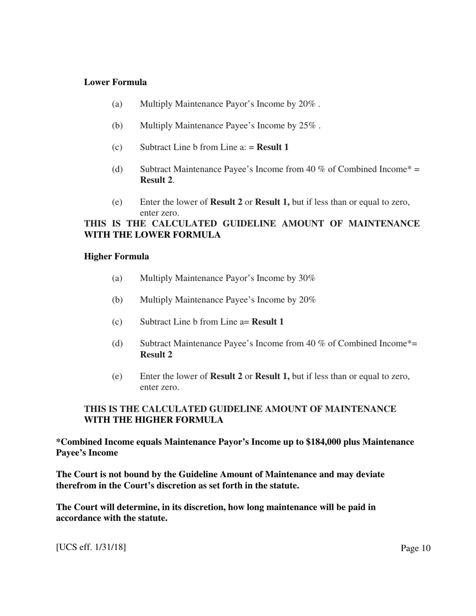 Preliminary Conference Stipulation / Order Contested Matrimonial - New York, Page 10