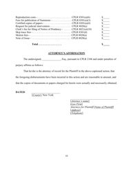 Notice of Motion to Confirm Reference Report and for a Judgment of Foreclosure and Sale - New York, Page 10
