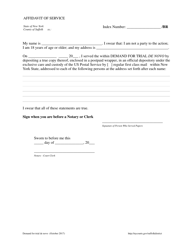 Demand for Trial De Novo - Suffolk County, New York, Page 2