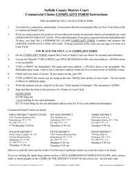 Form DC-283 Complaint Form - Suffolk County, New York, Page 3