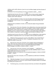 Appendix C Application for Reinstatement to the Bar After Disbarment or Suspension for More Than Six Months - New York, Page 7