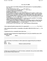 Form CBD Commodity Broker-Dealer Statement - New York, Page 2