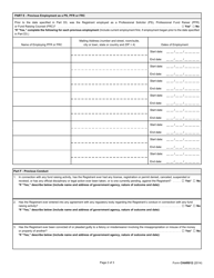 Form CHAR012 Professional Solicitor Registration Statement - New York, Page 2