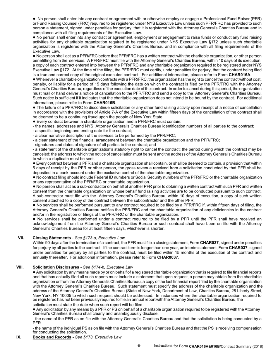 Form CHAR016 Professional Fund Raiser / Fund Raising Counsel Contract Certification - New York, Page 4