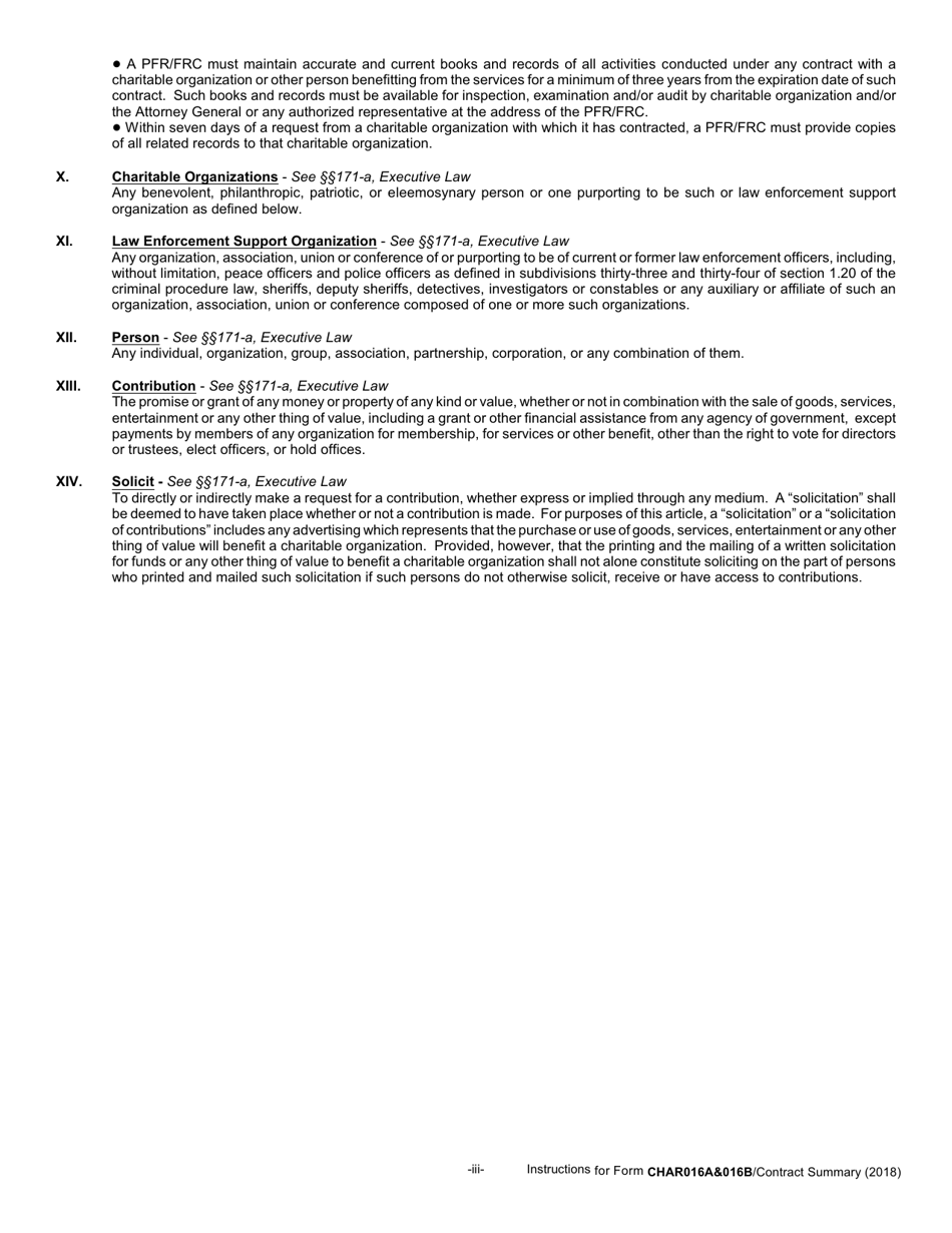 Form CHAR016 Professional Fund Raiser / Fund Raising Counsel Contract Certification - New York, Page 5