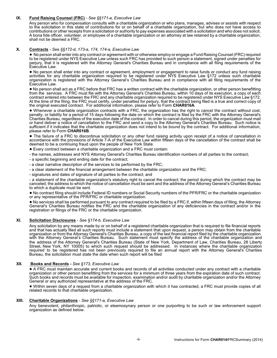 Form CHAR014 Fund Raising Counsel Registration Statement - New York, Page 7