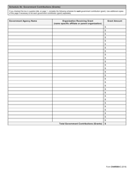 Form CHAR500-C Combined Annual Financial Report - New York, Page 4