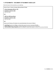 Form CHAR500-C Combined Annual Financial Report - New York, Page 6