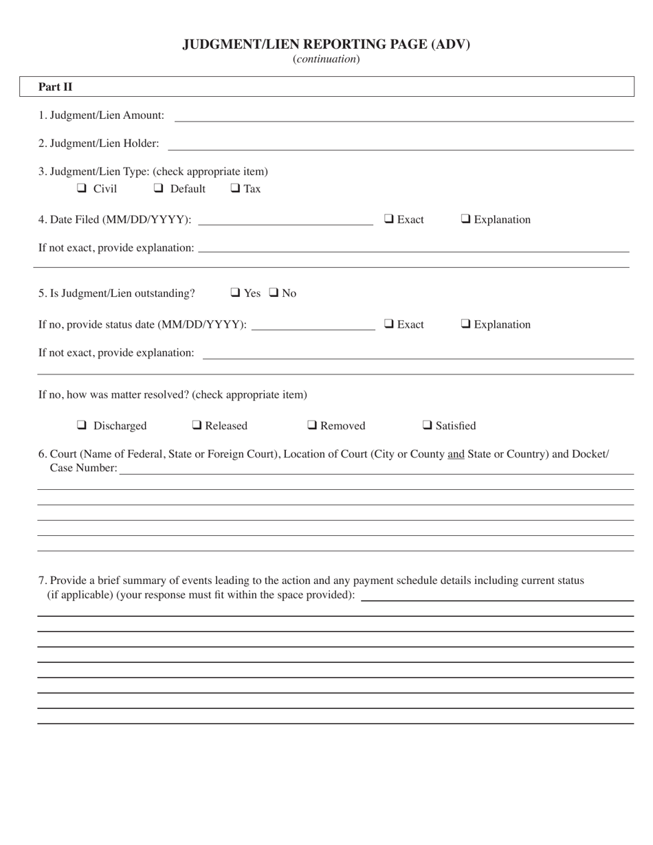 Form ADV Part 1B Uniform Application for Investment Adviser Registration - New York, Page 8