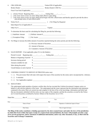 Form NF Uniform Investment Company Notice Filing - New York, Page 3