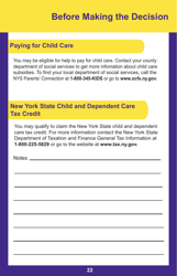 Form PUB-1115B As You Think About Child Care for Your Infant or Toddler - New York, Page 22