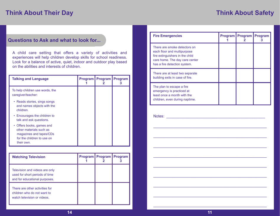 Form PUB-1115C As You Think About Child Care for Your 3- to 5-year-Old - New York, Page 11