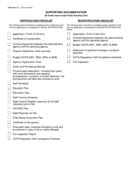 Form OCFS-0291 Application to Operate a Detention Facility - New York, Page 2