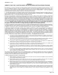 Form LDSS-4623B Adoption Subsidy and Non-recurring Adoption Expenses Agreement - New York, Page 7