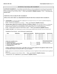 Form LDSS-4811 Family Eligibility Checklist - New York, Page 2
