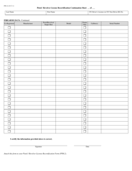 Form PPB-2A Download Printable PDF or Fill Online Pistol/Revolver ...