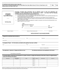 Form PPB-3 Pistol/Revolver License Application - New York, Page 2