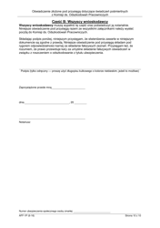 Form AFF-1P Affidavit for Death Benefits - New York (Polish), Page 11