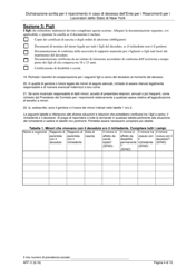 Form AFF-1I Affidavit for Death Benefits - New York (Italian), Page 5