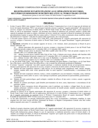 Document preview: Form WTC-12I Registration of Participation in World Trade Center Rescue, Recovery and/or Cleanup Operations - New York (Italian)