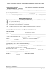 Form AFF-1H Affidavit for Death Benefits - New York (Haitian Creole), Page 4