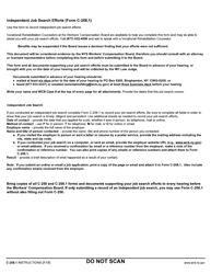 Form C-258.1 Claimant&#039;s Record of Independent Job Search Efforts - New York, Page 2