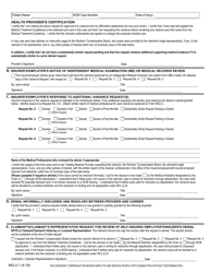 Form MG-2.1 Continuation to Form Mg-2, Attending Doctor&#039;s Request for Approval of Variance - New York, Page 2