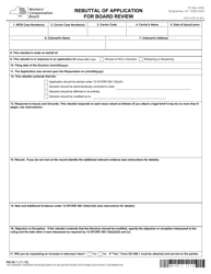 Form RB-89.1 Rebuttal of Application for Board Review - New York, Page 3