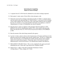 Form AC1476-P Report of Check Exchange - New York, Page 2