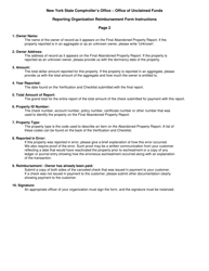 Corporate Claim Error or Reimbursement Application - New York, Page 2