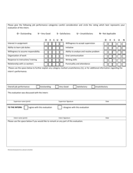 Public Service Corps Intern Evaluation - New York City, Page 2
