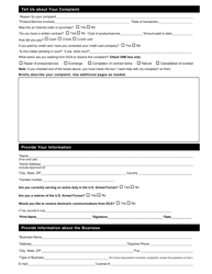 Complaint Form - New York City, Page 2