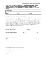 Application for Multi-Family Conservation Program - New York City, Page 2