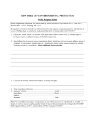 Foil Request Form - New York City, Page 2