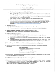 Form ACP2 Asbestos Handler Certification Application - New York City, Page 2