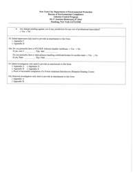 Form ACP2 Asbestos Handler Certification Application - New York City, Page 4