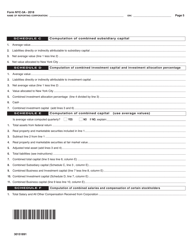 Form NYC-3A Combined General Corporation Tax Return - New York City, Page 5